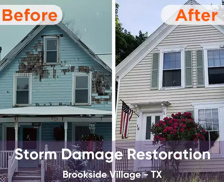  Storm Damage Restoration Brookside Village - TX