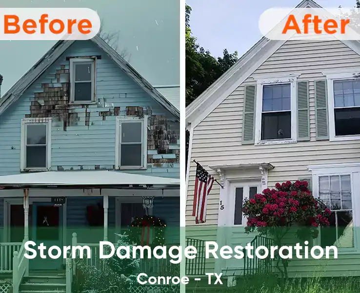  Storm Damage Restoration Conroe - TX