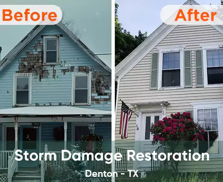  Storm Damage Restoration Denton - TX