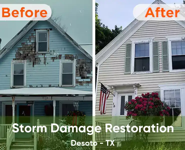  Storm Damage Restoration Desoto - TX