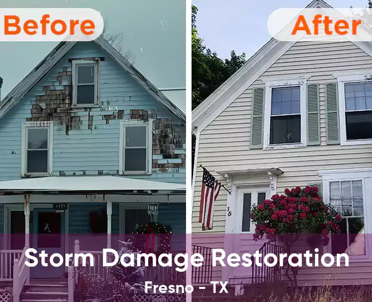  Storm Damage Restoration Fresno - TX