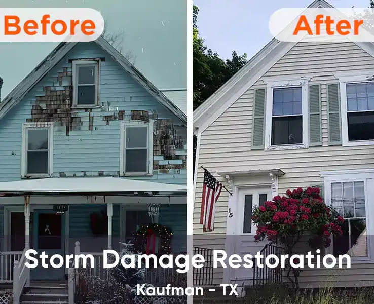  Storm Damage Restoration Kaufman - TX