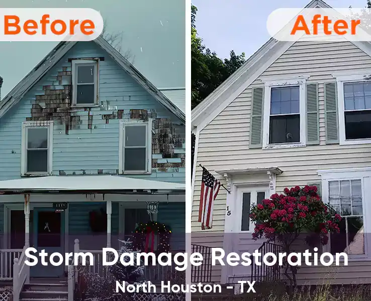 Storm Damage Restoration North Houston - TX