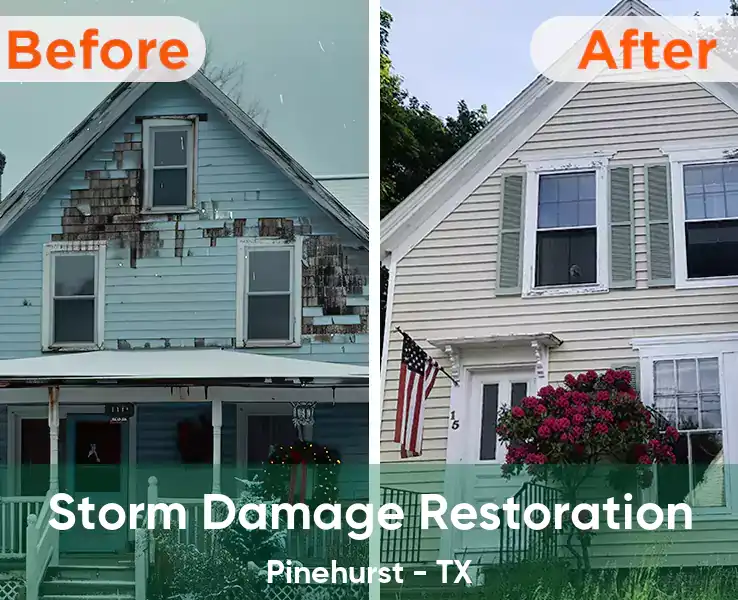  Storm Damage Restoration Pinehurst - TX