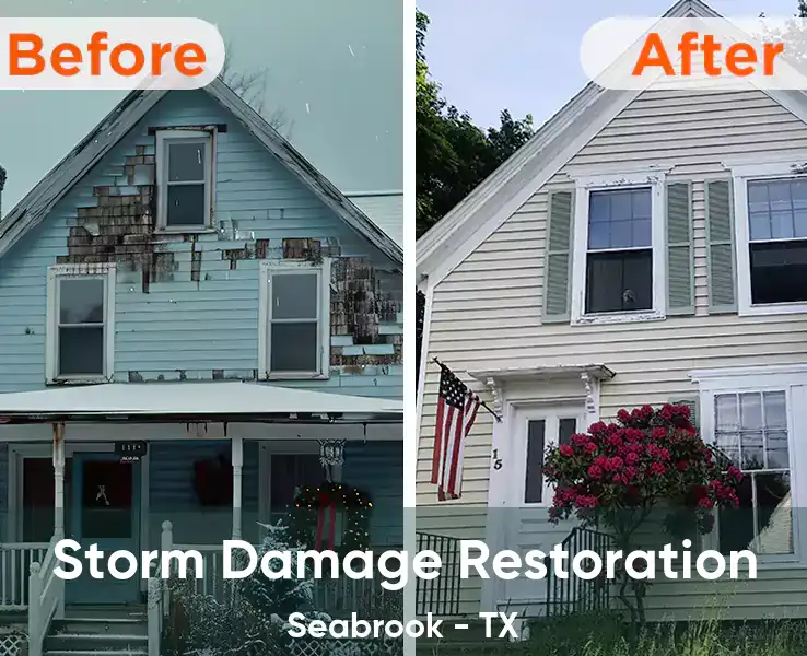  Storm Damage Restoration Seabrook - TX