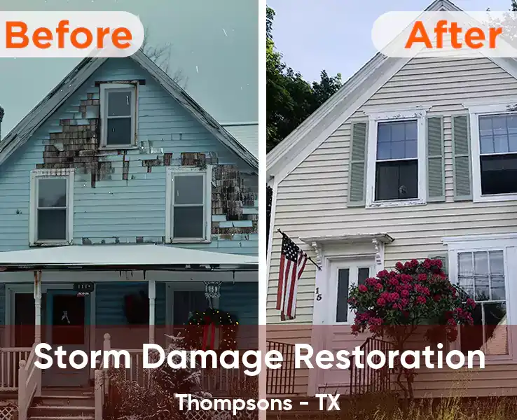 Storm Damage Restoration Thompsons - TX
