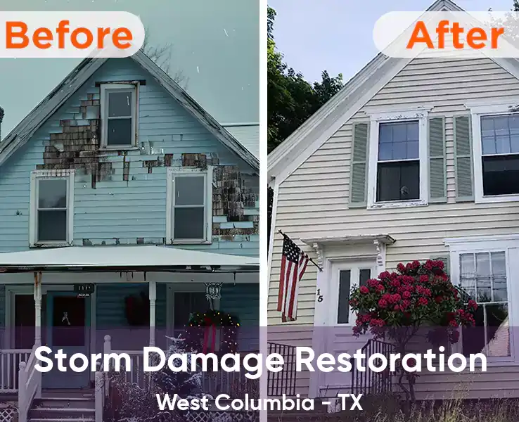  Storm Damage Restoration West Columbia - TX