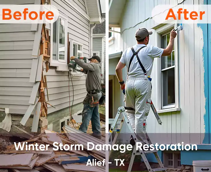  Winter Storm Damage Restoration Alief - TX