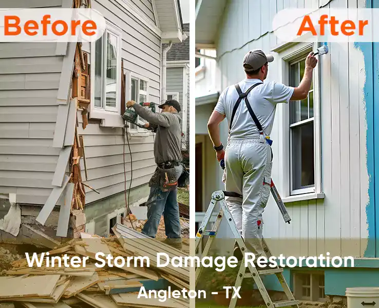  Winter Storm Damage Restoration Angleton - TX