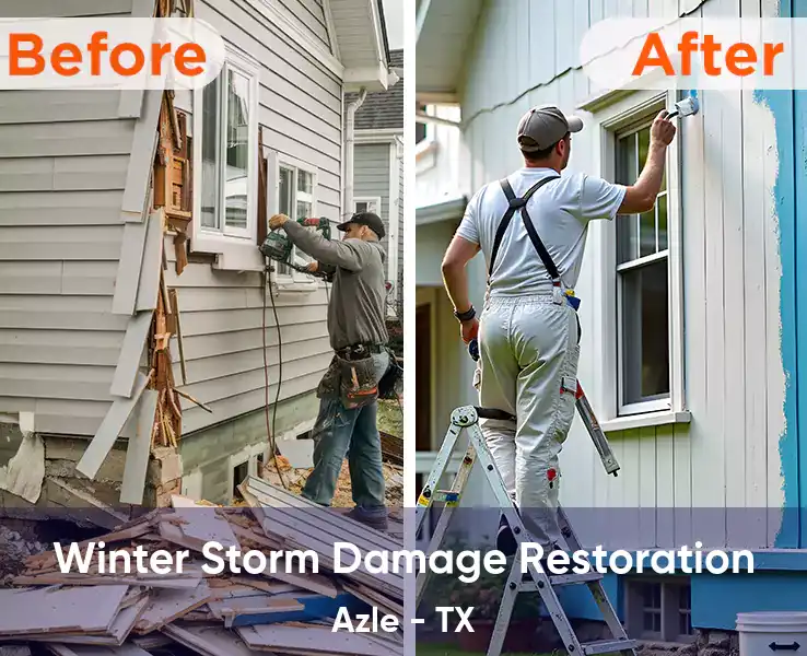  Winter Storm Damage Restoration Azle - TX
