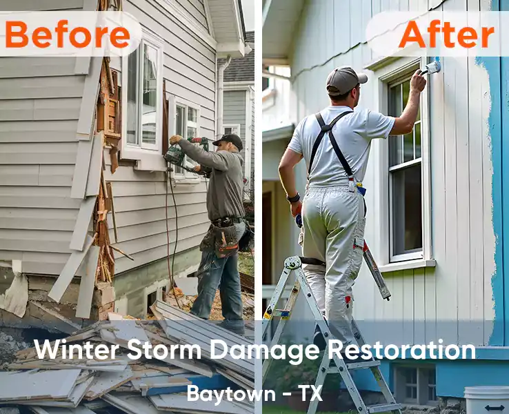  Winter Storm Damage Restoration Baytown - TX