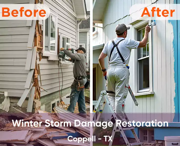  Winter Storm Damage Restoration Coppell - TX