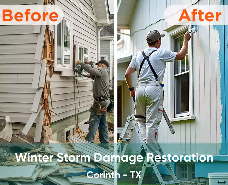  Winter Storm Damage Restoration Corinth - TX