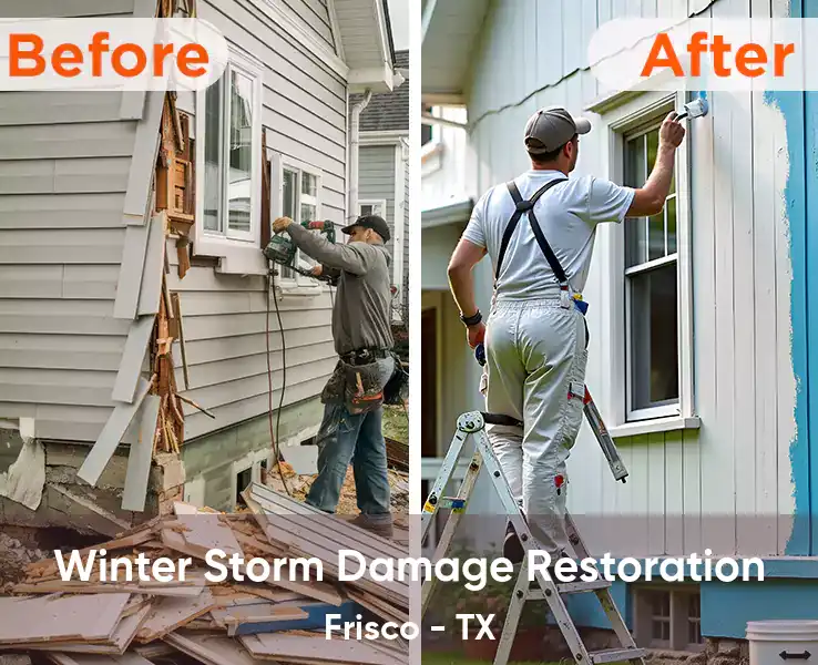  Winter Storm Damage Restoration Frisco - TX