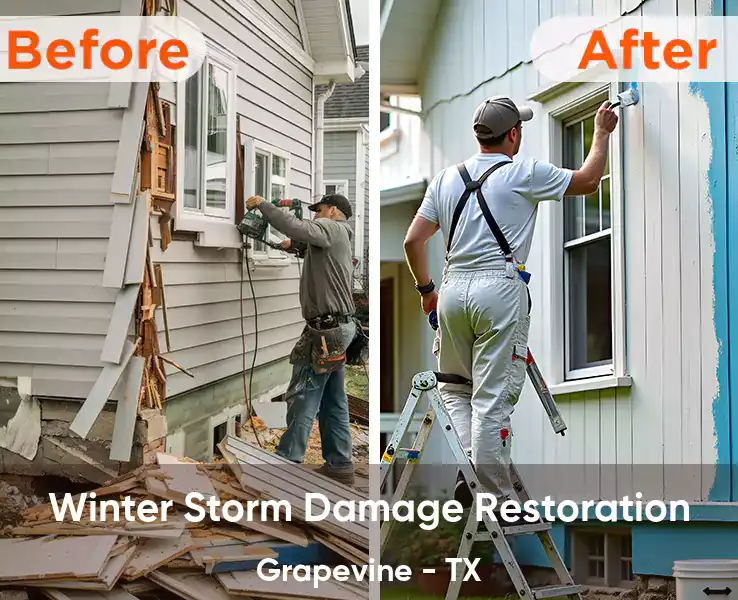  Winter Storm Damage Restoration Grapevine - TX