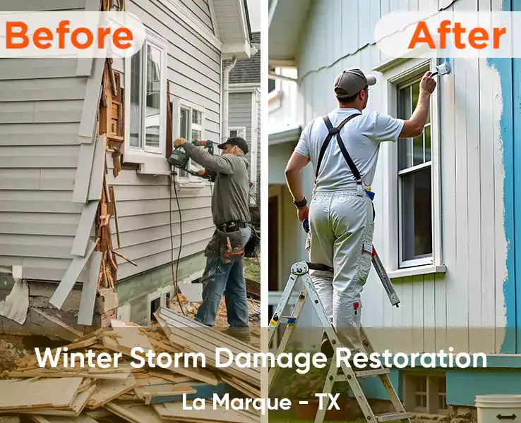  Winter Storm Damage Restoration La Marque - TX