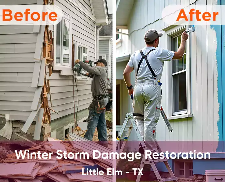  Winter Storm Damage Restoration Little Elm - TX