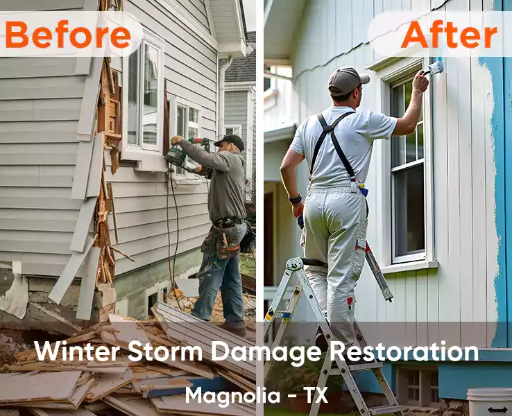  Winter Storm Damage Restoration Magnolia - TX