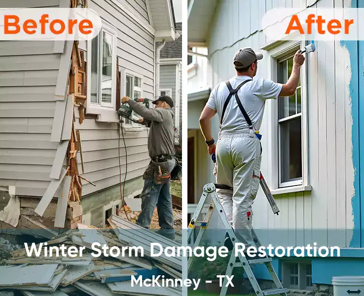  Winter Storm Damage Restoration McKinney - TX
