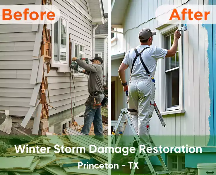  Winter Storm Damage Restoration Princeton - TX