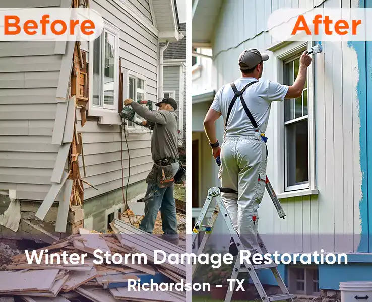  Winter Storm Damage Restoration Richardson - TX