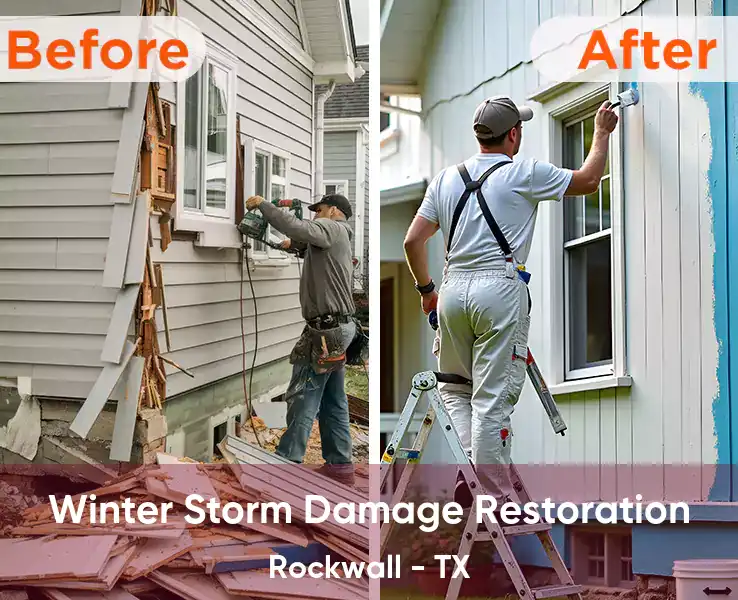  Winter Storm Damage Restoration Rockwall - TX