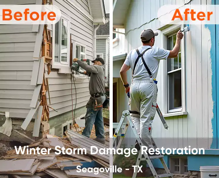  Winter Storm Damage Restoration Seagoville - TX
