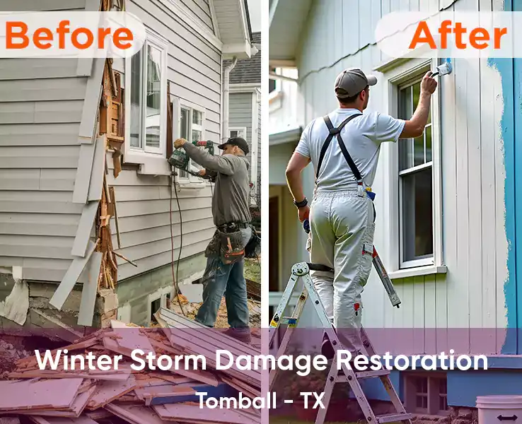  Winter Storm Damage Restoration Tomball - TX