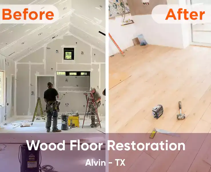  Wood Floor Restoration Alvin - TX