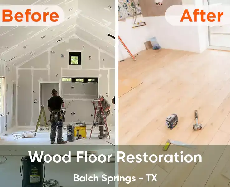  Wood Floor Restoration Balch Springs - TX
