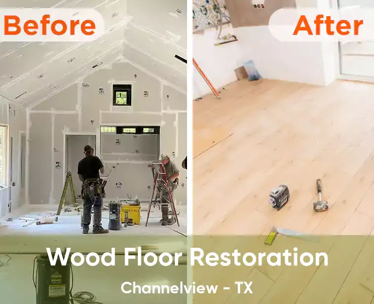  Wood Floor Restoration Channelview - TX