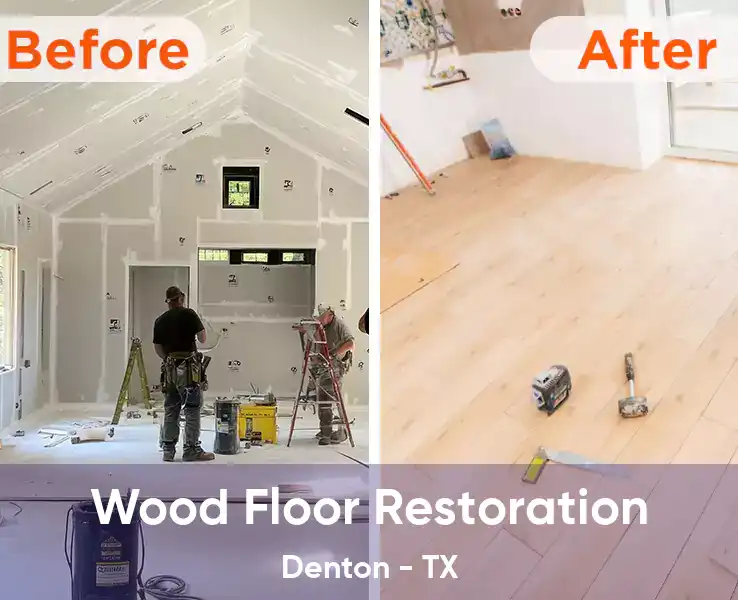  Wood Floor Restoration Denton - TX