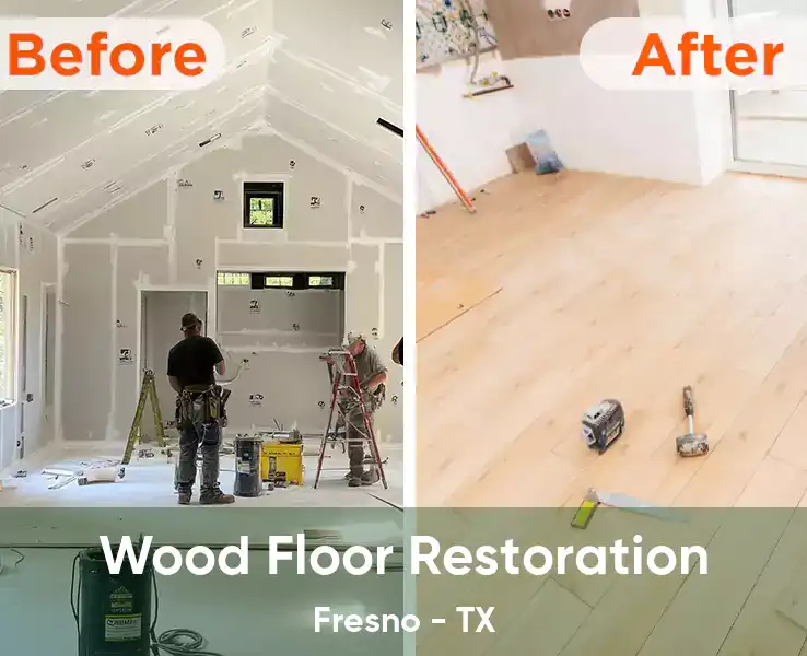  Wood Floor Restoration Fresno - TX