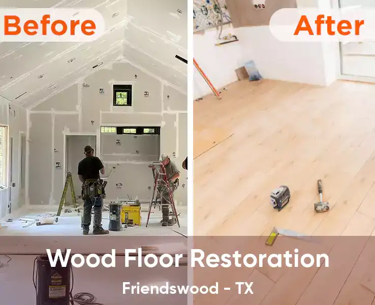  Wood Floor Restoration Friendswood - TX