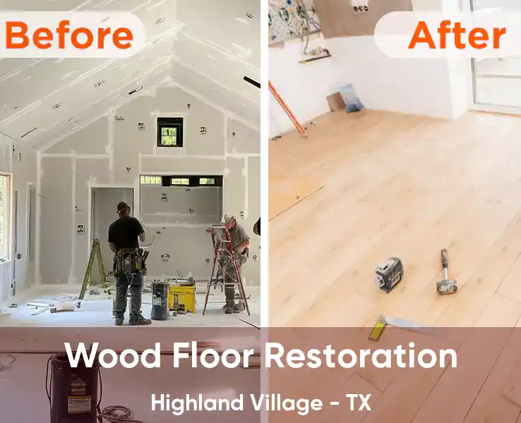 Wood Floor Restoration Highland Village - TX