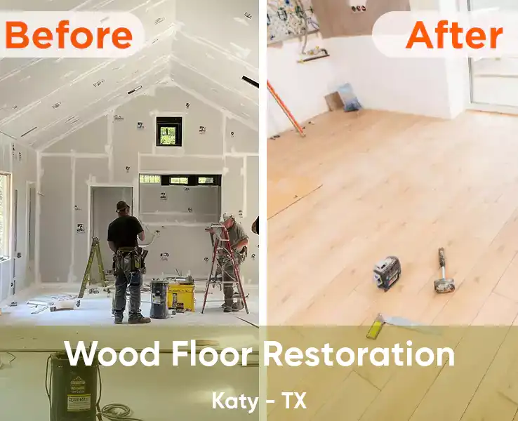  Wood Floor Restoration Katy - TX