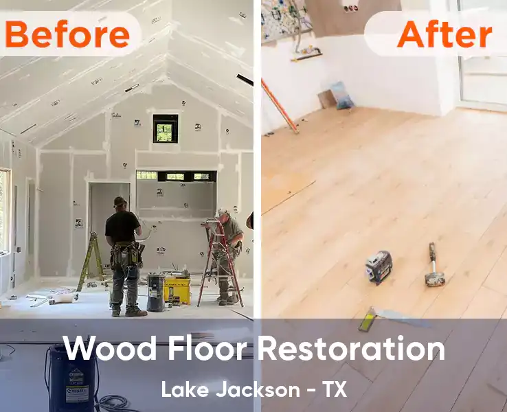  Wood Floor Restoration Lake Jackson - TX