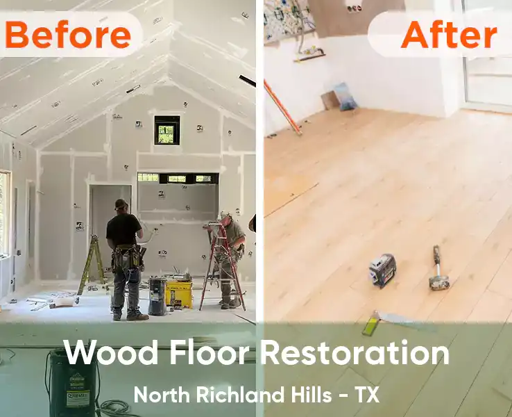  Wood Floor Restoration North Richland Hills - TX