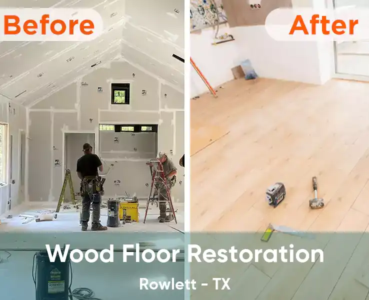  Wood Floor Restoration Rowlett - TX
