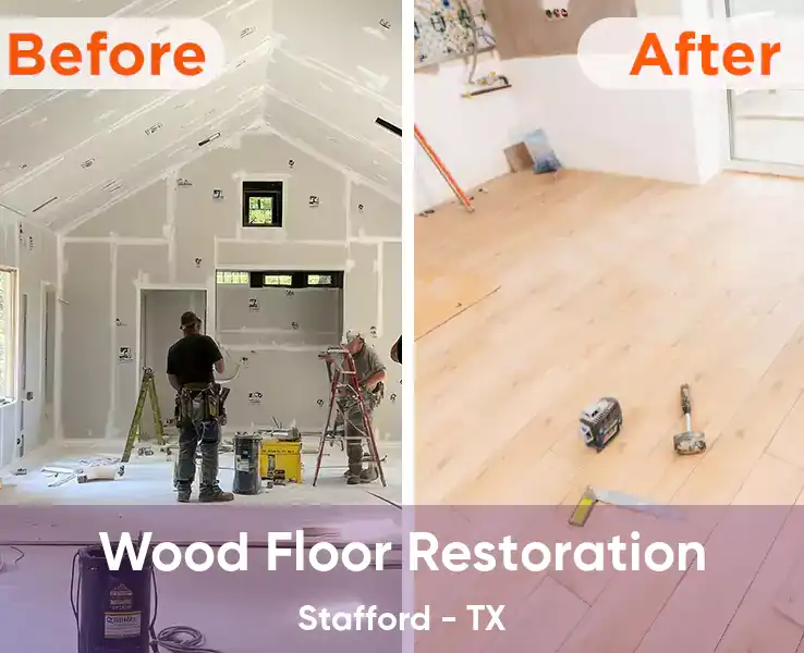  Wood Floor Restoration Stafford - TX