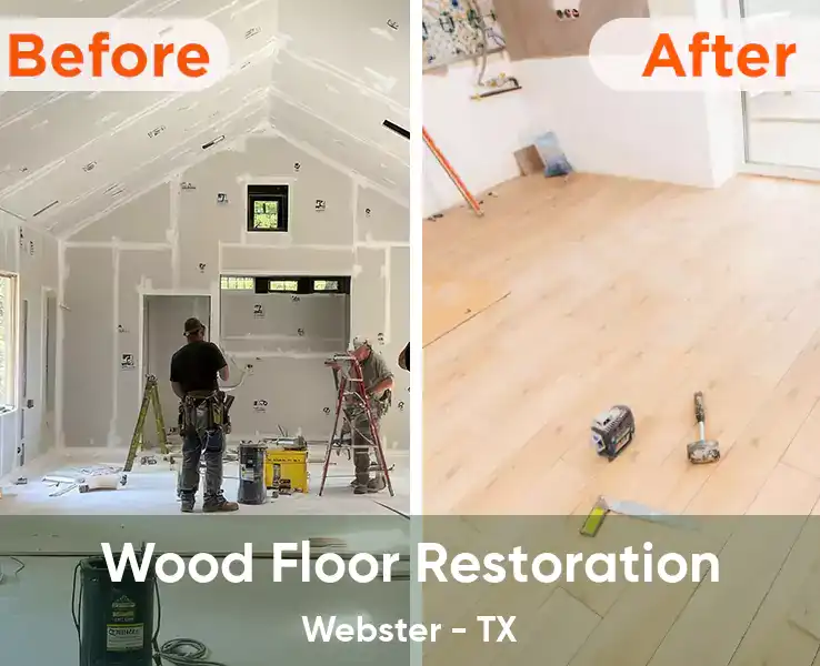  Wood Floor Restoration Webster - TX