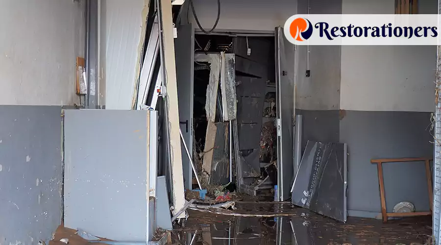 How long "water damage restoration in a crawl space" takes?