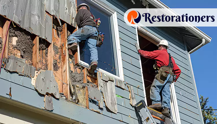 Residential Storm Damage Restoration in West Columbia, TX